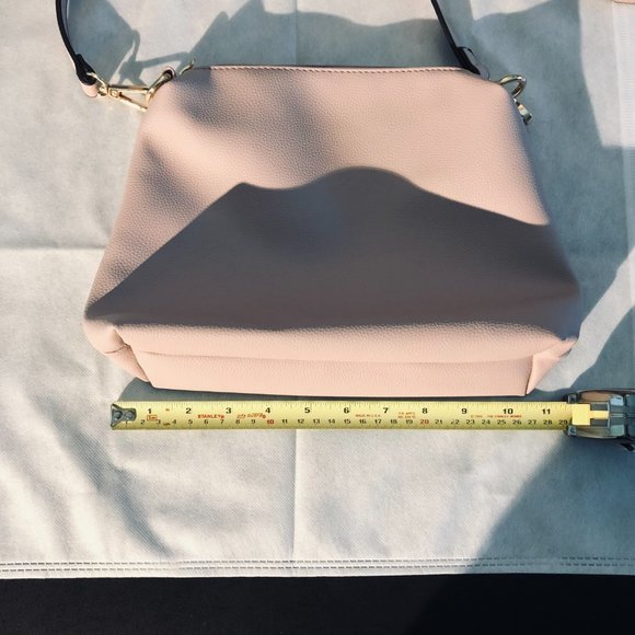 NWOT-Satchel & Crossbody light pink - matching set - Picture 7 of 10